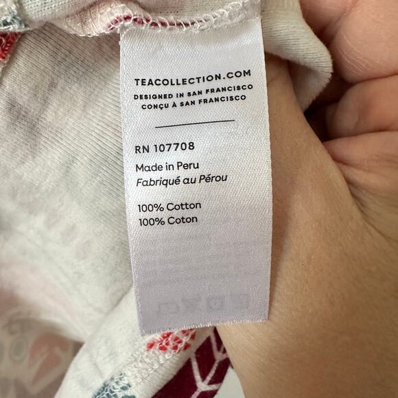 Tea Collection Unisex LARGE Scandinavian Animals Goodnight Pajama Top Sleepwear - Picture 11 of 13